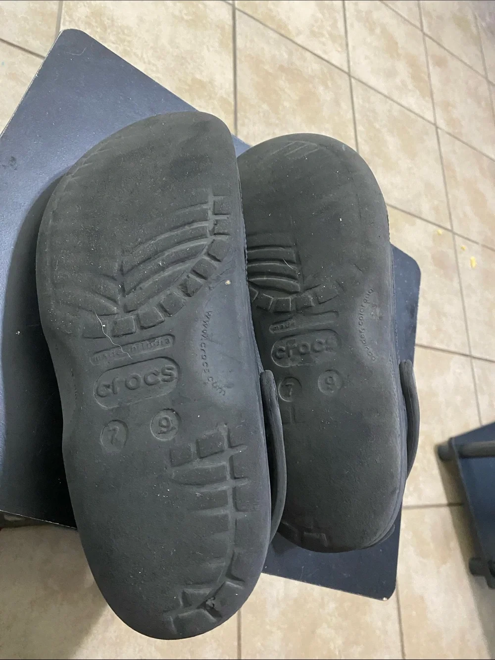 Black Classic Foam Crocs